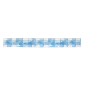 Lazo De Raso Blue Watercolor Gingham