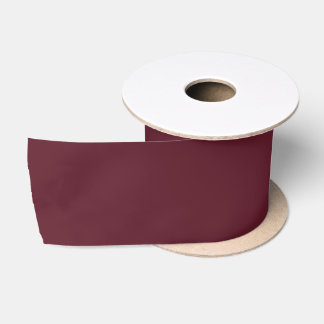 Lazo De Raso Boda de Color Sólido Burgundy Elegante