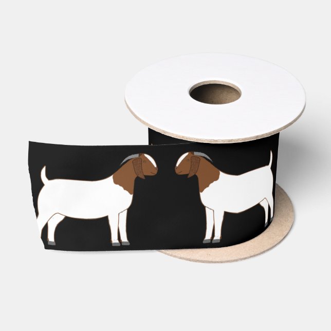 Lazo De Raso Boer Goat Farm Black (Carrete)