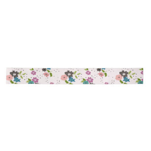 Lazo De Raso Boho Flower Clusters