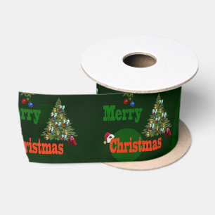 Lazo De Raso Bolas de césped, Navidades de Cinta satinada