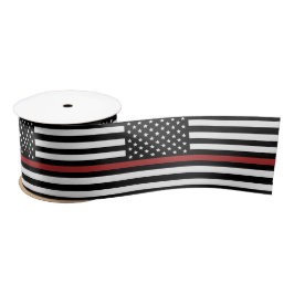 Lazo De Raso Bombero de la delgada línea roja de emergencia ban