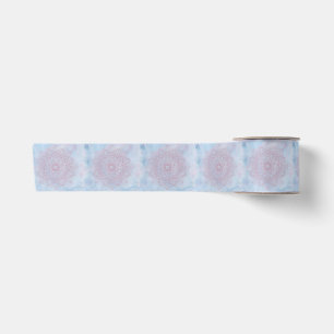 Lazo De Raso Bonito Sagrado Rosa Lotus Flor Florencia Mandala