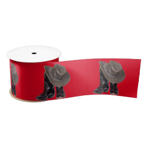 Lazo De Raso Boots de vaquero y Gorra
