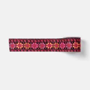 Lazo De Raso Bordado Palestino Diseño impreso Tatreez 4