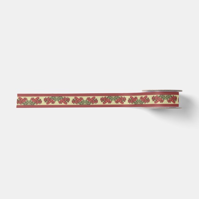 Lazo De Raso Bougainvillea Ribbon (Anverso)