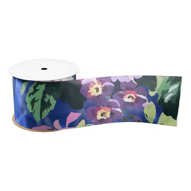 Lazo De Raso Bouquets con rosas (Carrete)