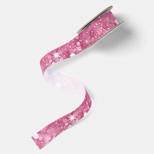 Lazo De Raso Brillo Rosa