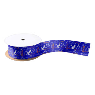 Lazo De Raso Bronson Eagles Hair Ribbon