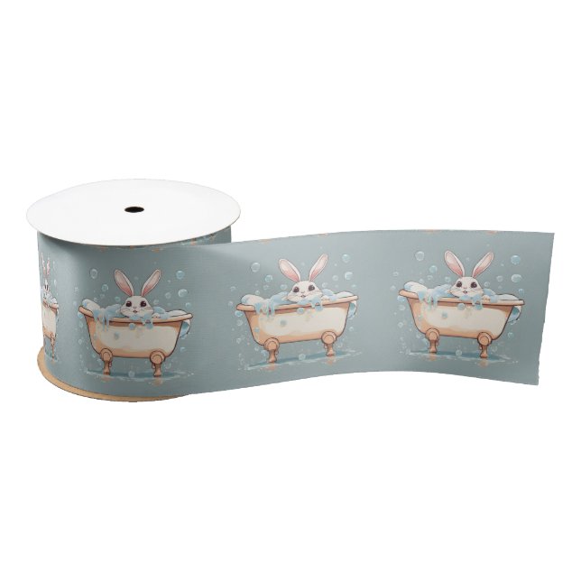 Lazo De Raso Bunny In Bubble Bath (Carrete)