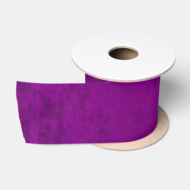 Lazo De Raso Burst falso de terciopelo morado (Carrete)