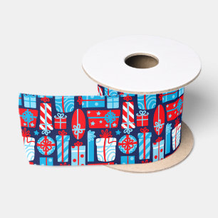 Lazo De Raso Cajas de regalos festivos