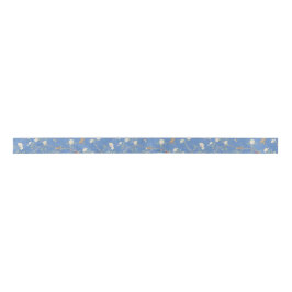 Lazo De Raso Camellia Garden Breeze Blue Chinoiserie