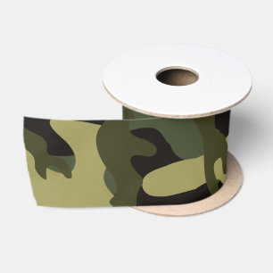 Lazo De Raso Camuflaje de primavera europeo