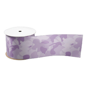 Lazo De Raso Camuflaje púrpura