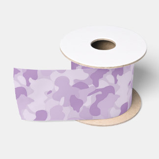Lazo De Raso Camuflaje púrpura