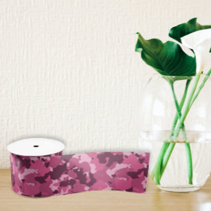 Lazo De Raso Camuflaje Rosa Camuflaje Ejército Militar