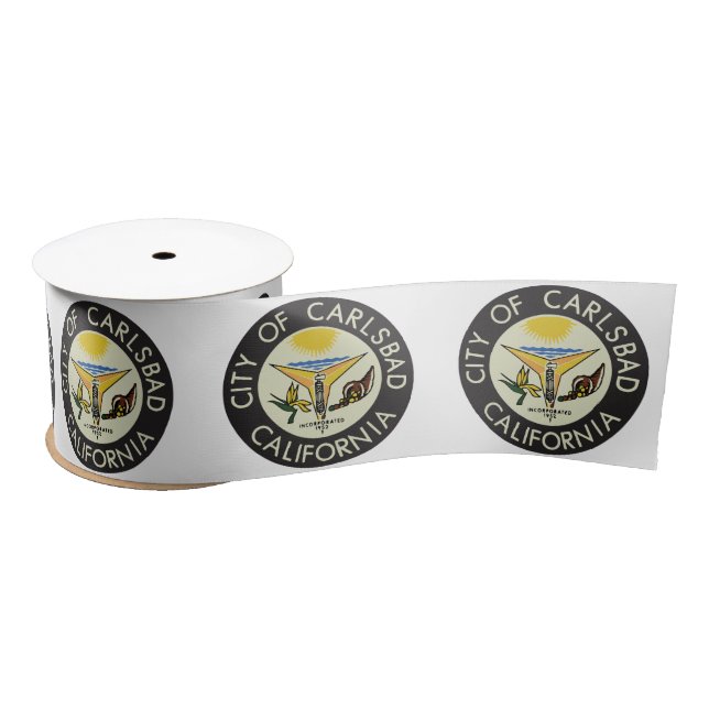 Lazo De Raso Carlsbad (California) City Seal (Carrete)