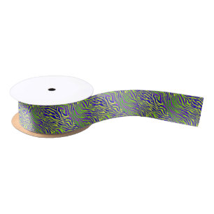 Lazo De Raso Cebra verde