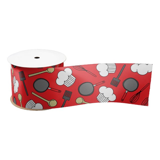 Lazo De Raso Chef Cocinar Niños Fiesta de Cumpleaños (Carrete)