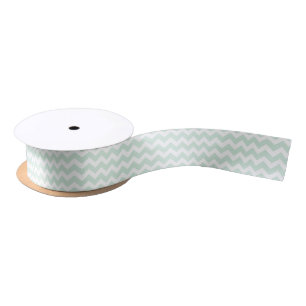 Lazo De Raso Chevron verde de menta ajustable en color PixDezin