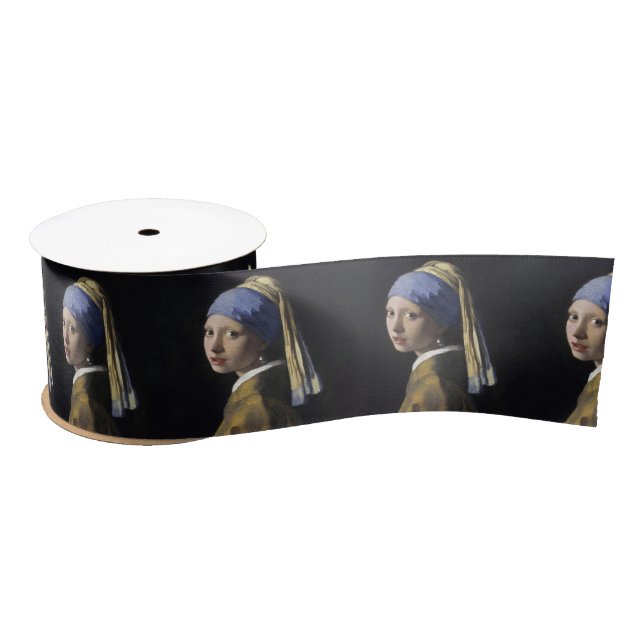 Lazo De Raso Chica con Pearl Earring de Johannes Vermeer (Carrete)