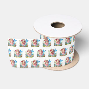 Lazo De Raso Chicas lindas amantes de las hadas personalizables