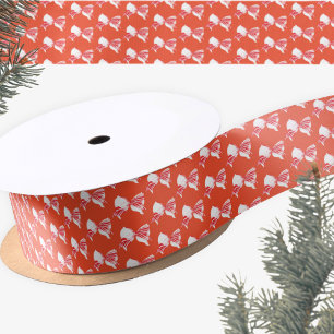 Lazo De Raso Chistmas Peppermint Tapado Con Vacaciones De Vesti
