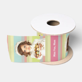 Lazo De Raso Chocolates gourmet a rayas de personalizado de niñ