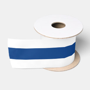 Lazo De Raso cinta colores bandera finlandesa, patriotas, Finla