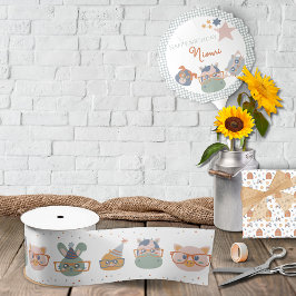 Lazo De Raso Cinta de ajuste de regalo de animal de fiesta