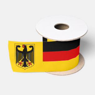 Lazo De Raso Cinta de Alemania, Emblema, patriótico, Bandera al