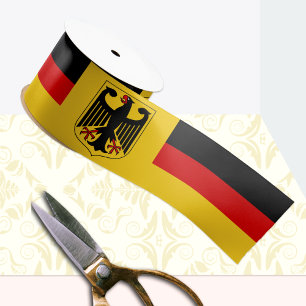 Lazo De Raso Cinta de Alemania, Emblema, patriótico, bandera al