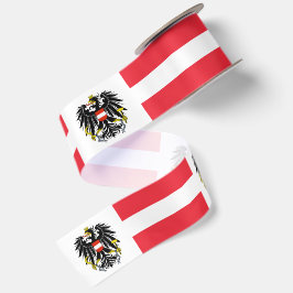 Lazo De Raso Cinta de Austria, Emblema, patriótico, Bandera de