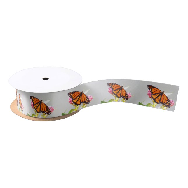 Lazo De Raso Cinta de belleza de mariposa (Carrete)