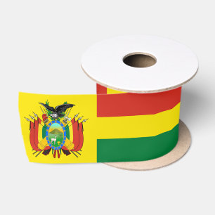 Lazo De Raso Cinta de Bolivia, Emblema, patriótico, Bandera bol