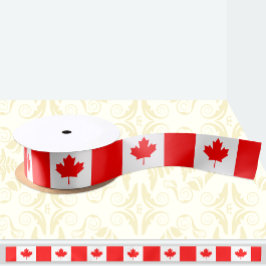 Lazo De Raso Cinta de Canadá, moda/deportes, Bandera de Canadá