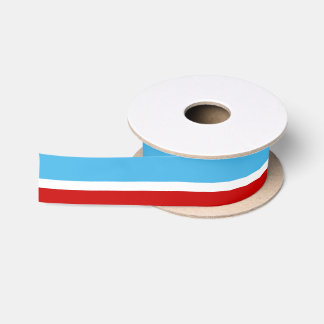 Lazo De Raso Cinta de Color de la Bandera de Puerto Rico – Bori