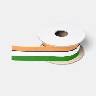Lazo De Raso cinta de colores de la bandera india, India /depor