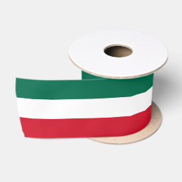 Lazo De Raso cinta de colores de la bandera mexicana, tricolor,