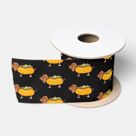 Lazo De Raso Cinta de Dachshund de Hot Dog