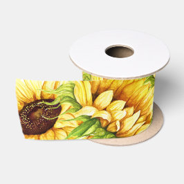 Lazo De Raso Cinta de girasol
