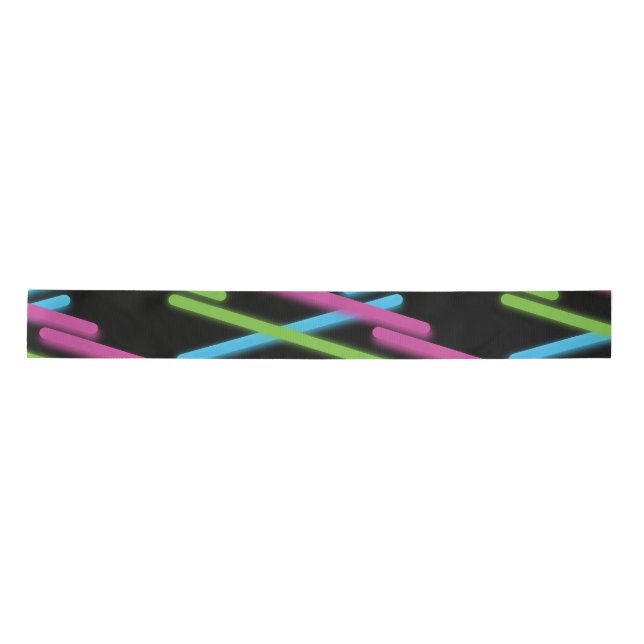 Lazo De Raso Cinta de grosgrain neón (Anverso)