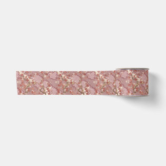 Lazo De Raso Cinta de Kimono de Flor de Ciruelo Japonesa Elegan