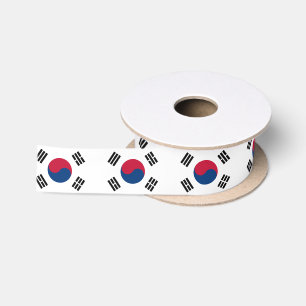 Lazo De Raso Cinta de la bandera coreana, viaje / deportes en C