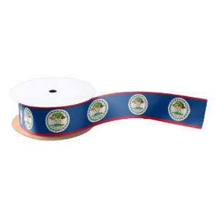 Lazo De Raso cinta de la bandera de Belice, moda de Belice / de