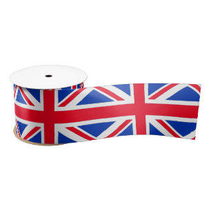 Lazo De Raso Cinta de la bandera de Union Jack