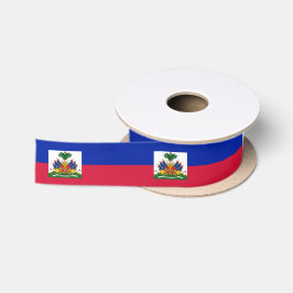 Lazo De Raso Cinta de la bandera haitiana, vacaciones de Haití