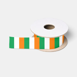 Lazo De Raso Cinta de la bandera irlandesa, vacaciones en Irlan