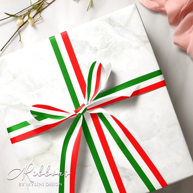 Lazo De Raso Cinta de la Bandera Italiana Moderna (Subido por el creador)